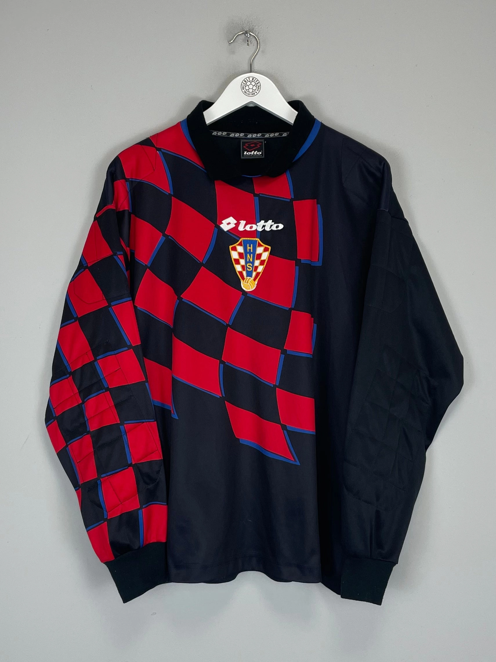 1998/99 CROATIA GK SHIRT (M) LOTTO High Compression Support