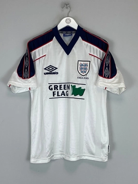 Comfortable fit 1998/99 ENGLAND TRAINING SHIRT (M) UMBRO
