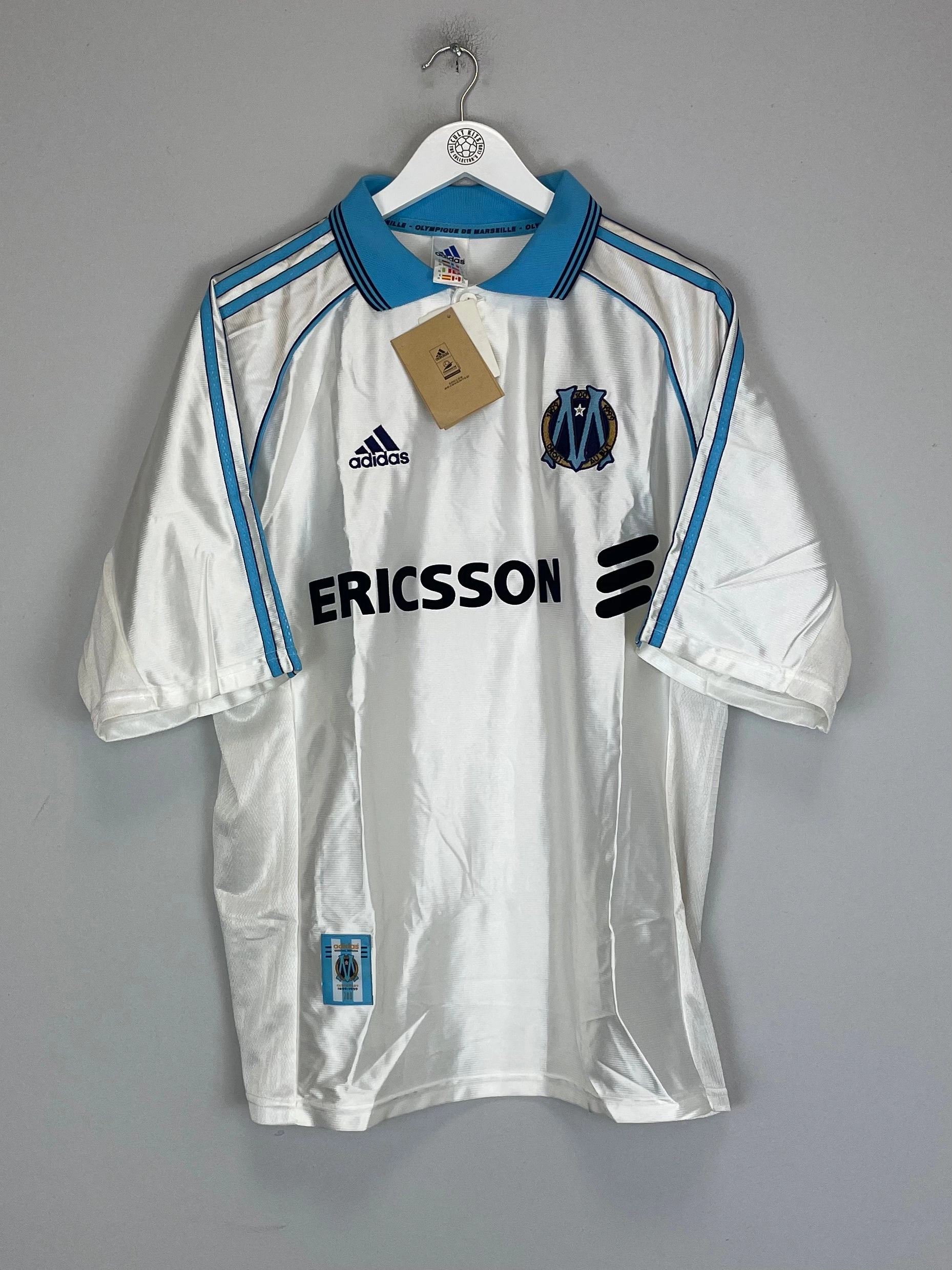 1998/99 MARSEILLE *BNWT* HOME SHIRT (XL) ADIDAS No Boundaries
