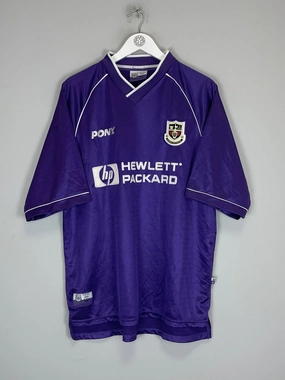 Hygroscopic Fiber Blend 1998/99 TOTTENHAM AWAY SHIRT (L) PONY