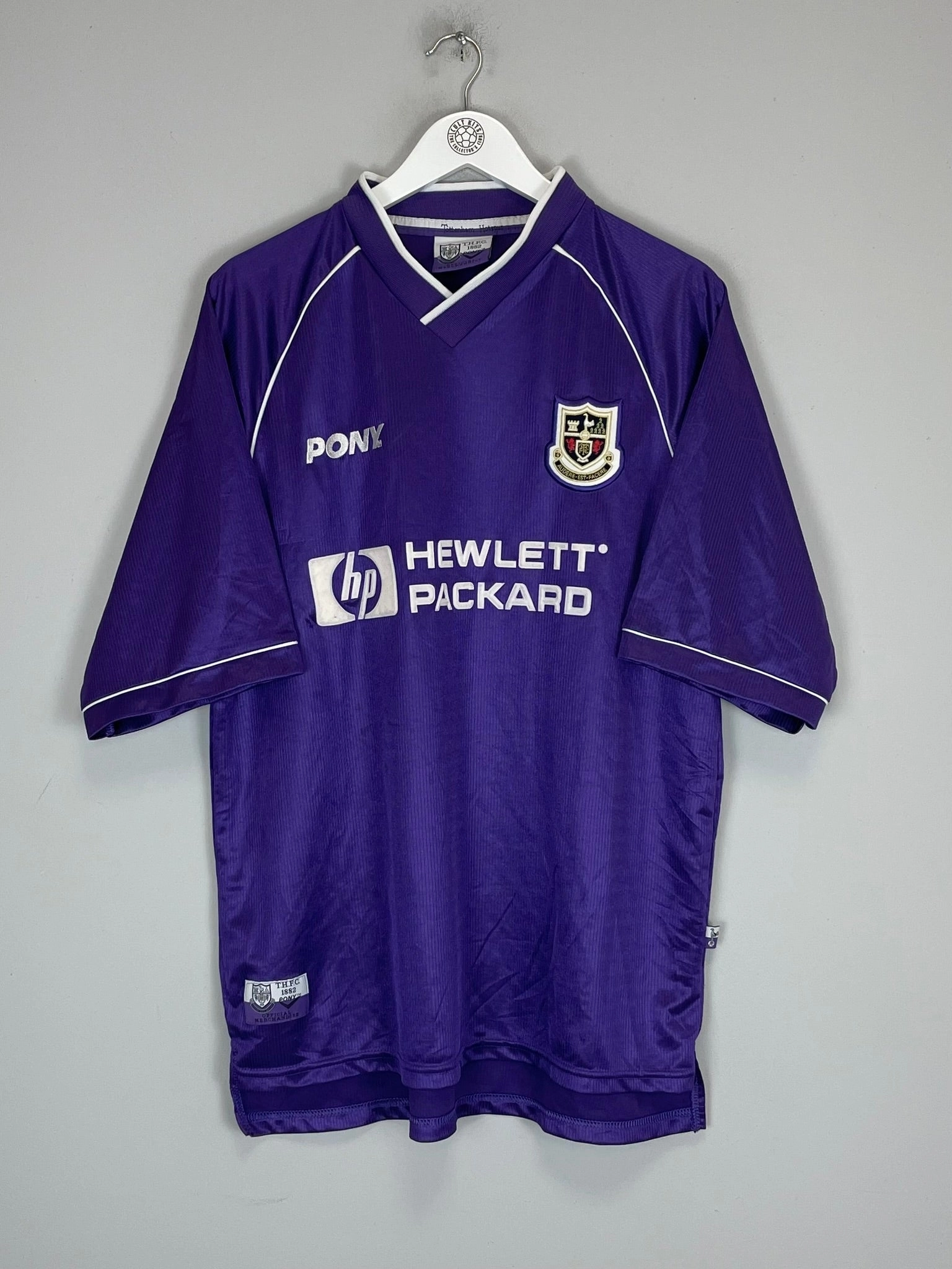 Hygroscopic Fiber Blend 1998/99 TOTTENHAM AWAY SHIRT (L) PONY