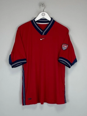 1998/99 USA TRAINING SHIRT (M) NIKE Abrasion Free Design