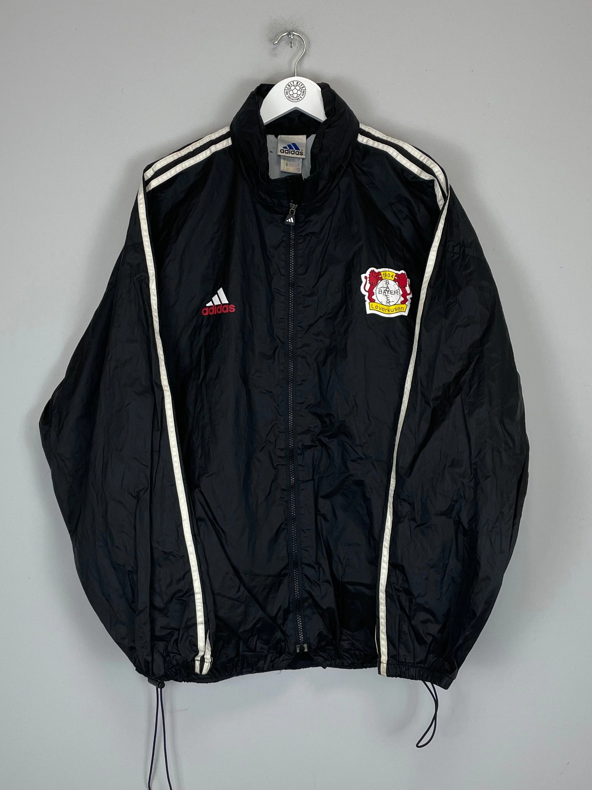 Professional athlete gear Exhibition 1998 BAYER LEVERKUSEN TRACK JACKET (L) ADIDAS