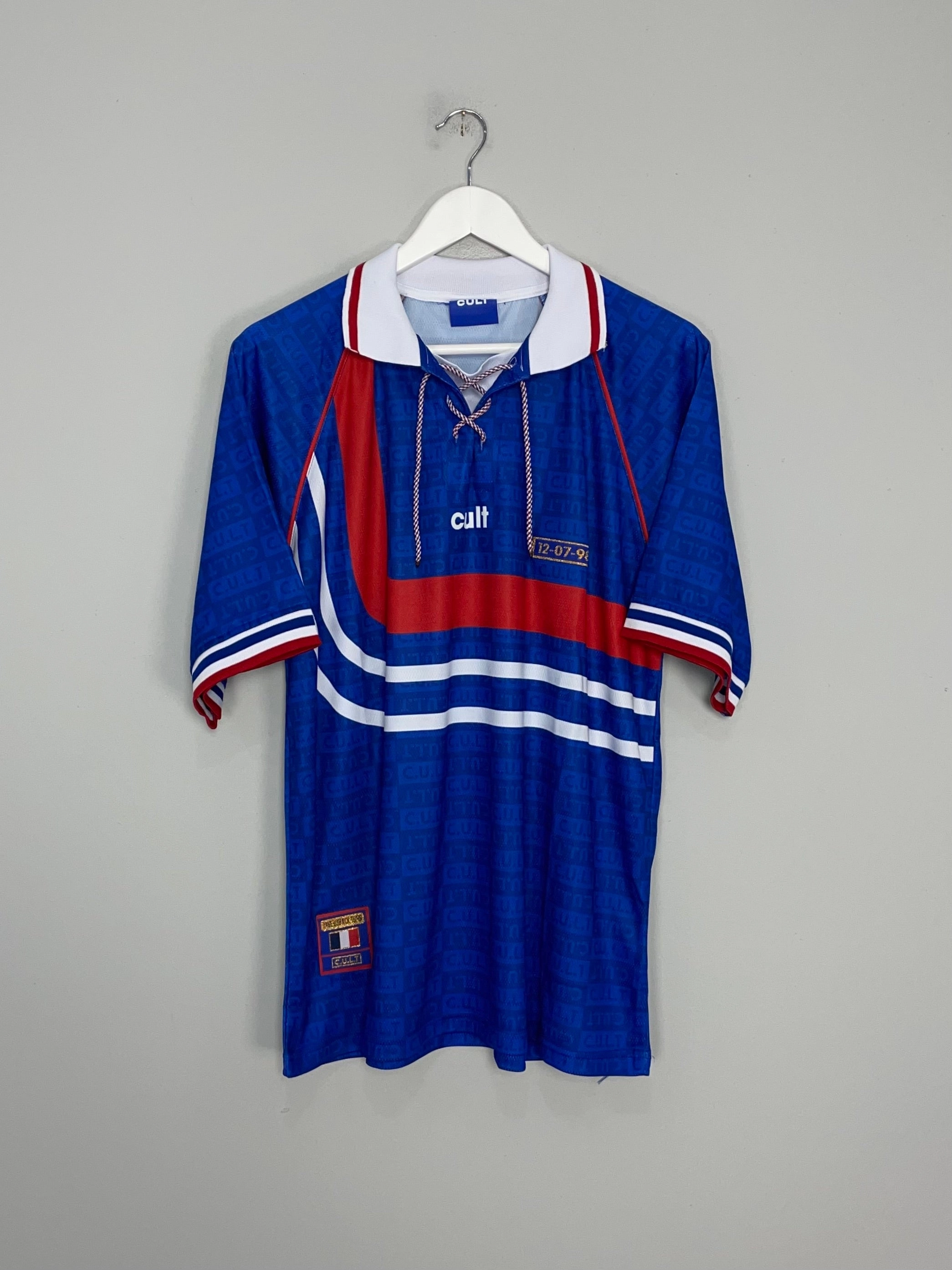 Soft Texture 1998 LES BLEUS HOME SHIRT 'FRANCE' (MULTIPLE SIZES) DREAMERS