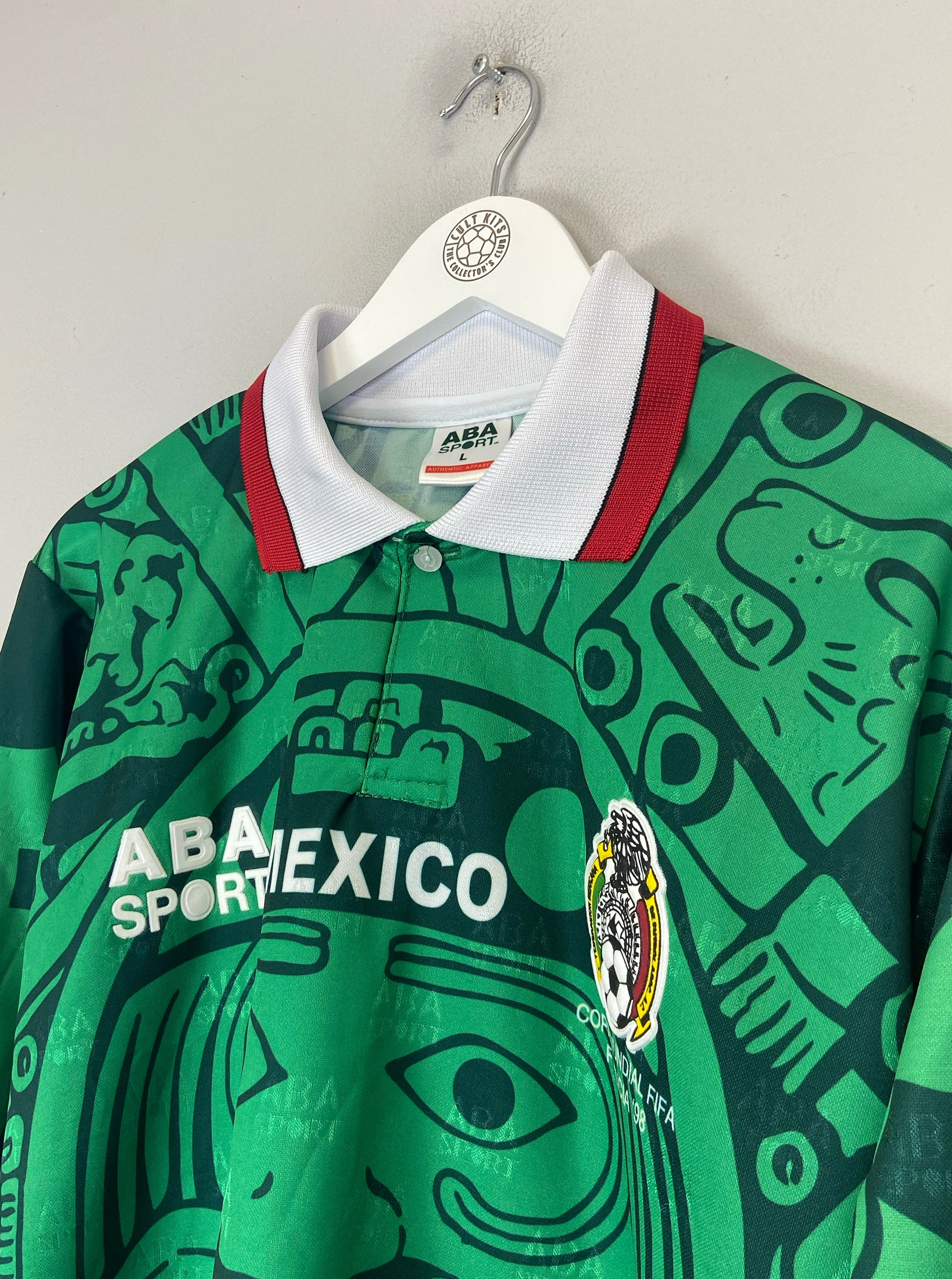 Ultra Fine Zippers 1998 Mexico *Reissue* L/S Home Shirt (Multiple Sizes) ABA Sport