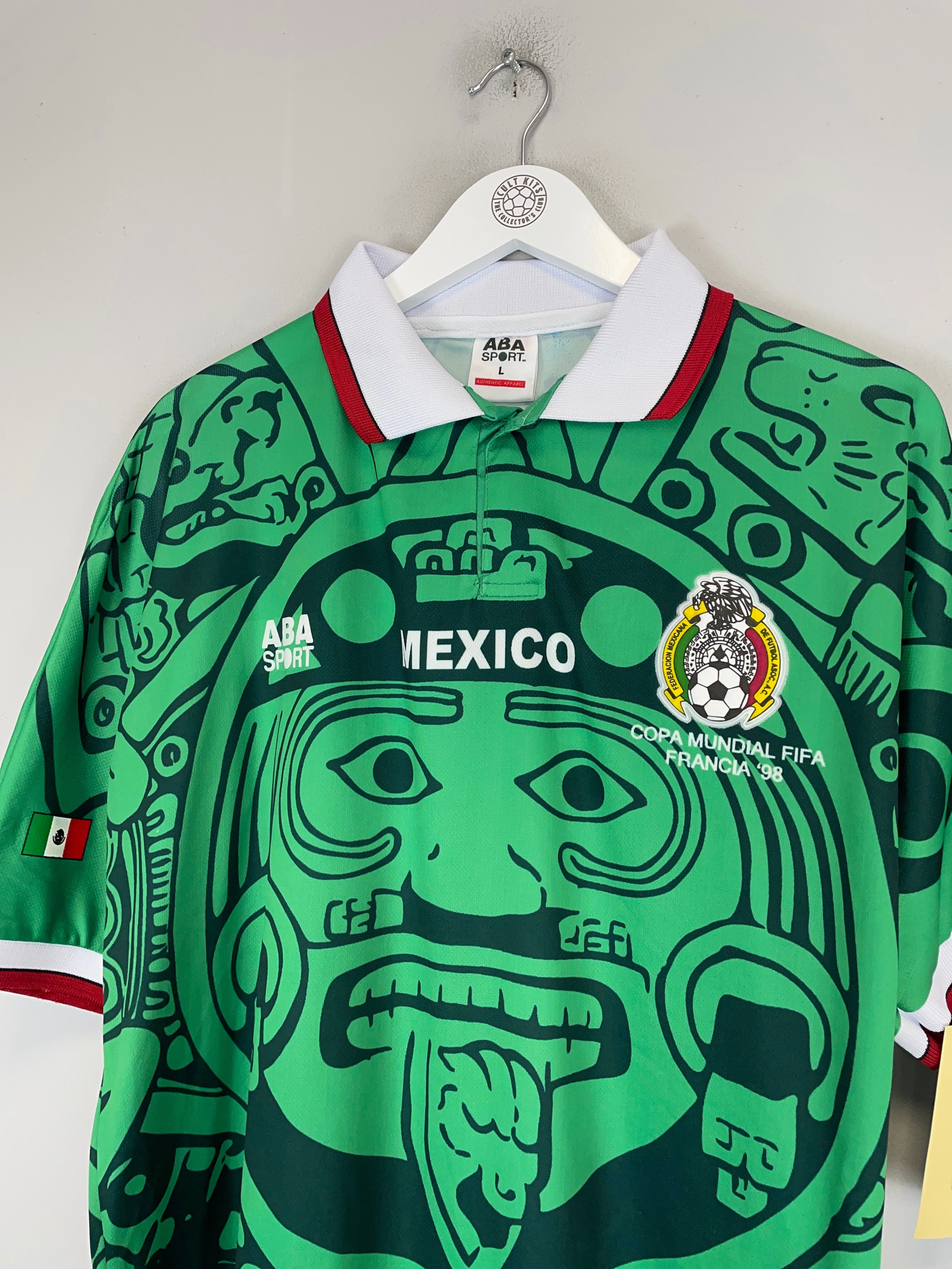 Active Edge Dual Layer 1998 Mexico *Reissue* World Cup Edition Home (Multiple) ABA Sport