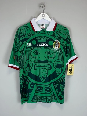 Sustainable Dye Process 1998 Mexico *Reissue* World Cup Edition Home (Multiple) ABA Sport