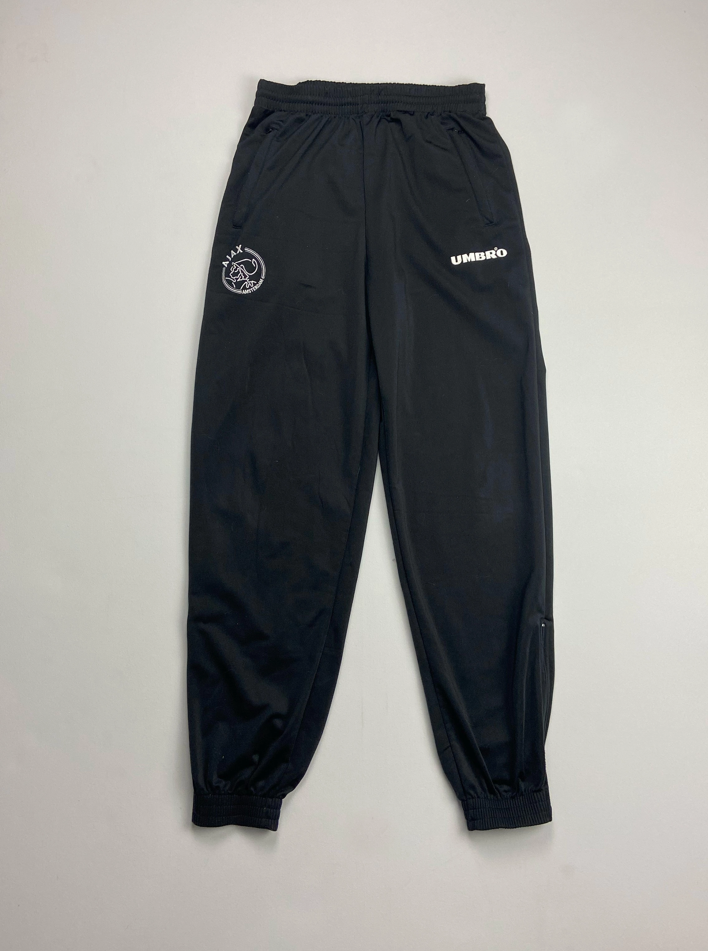 1999/00 AJAX TRACKSUIT BOTTOMS (S) UMBRO AntiStatic Treatment hockey rink