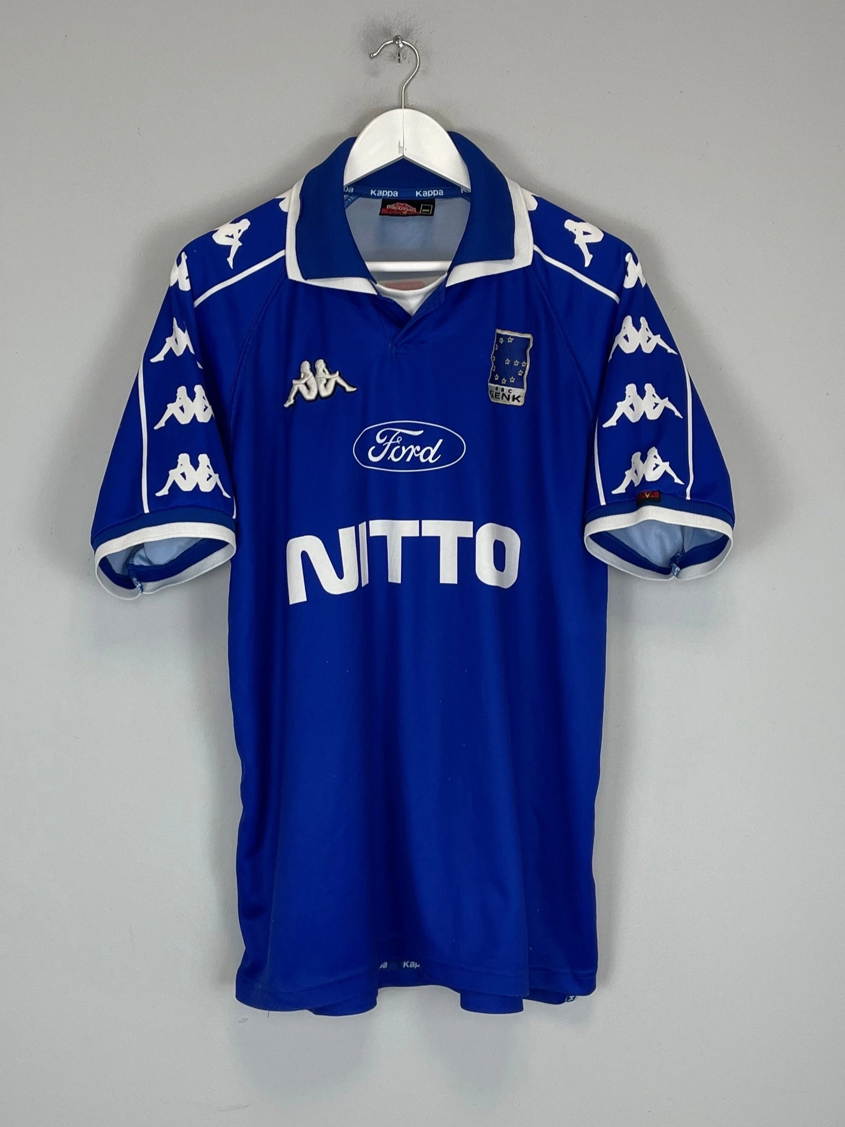 1999/00 GENK HOME SHIRT (XL) KAPPA Roll Up Cuff System High Visibility Details