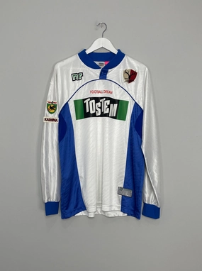 1999/00 KASHIMA ANTLERS L/S AWAY SHIRT (L) NR Training Fit