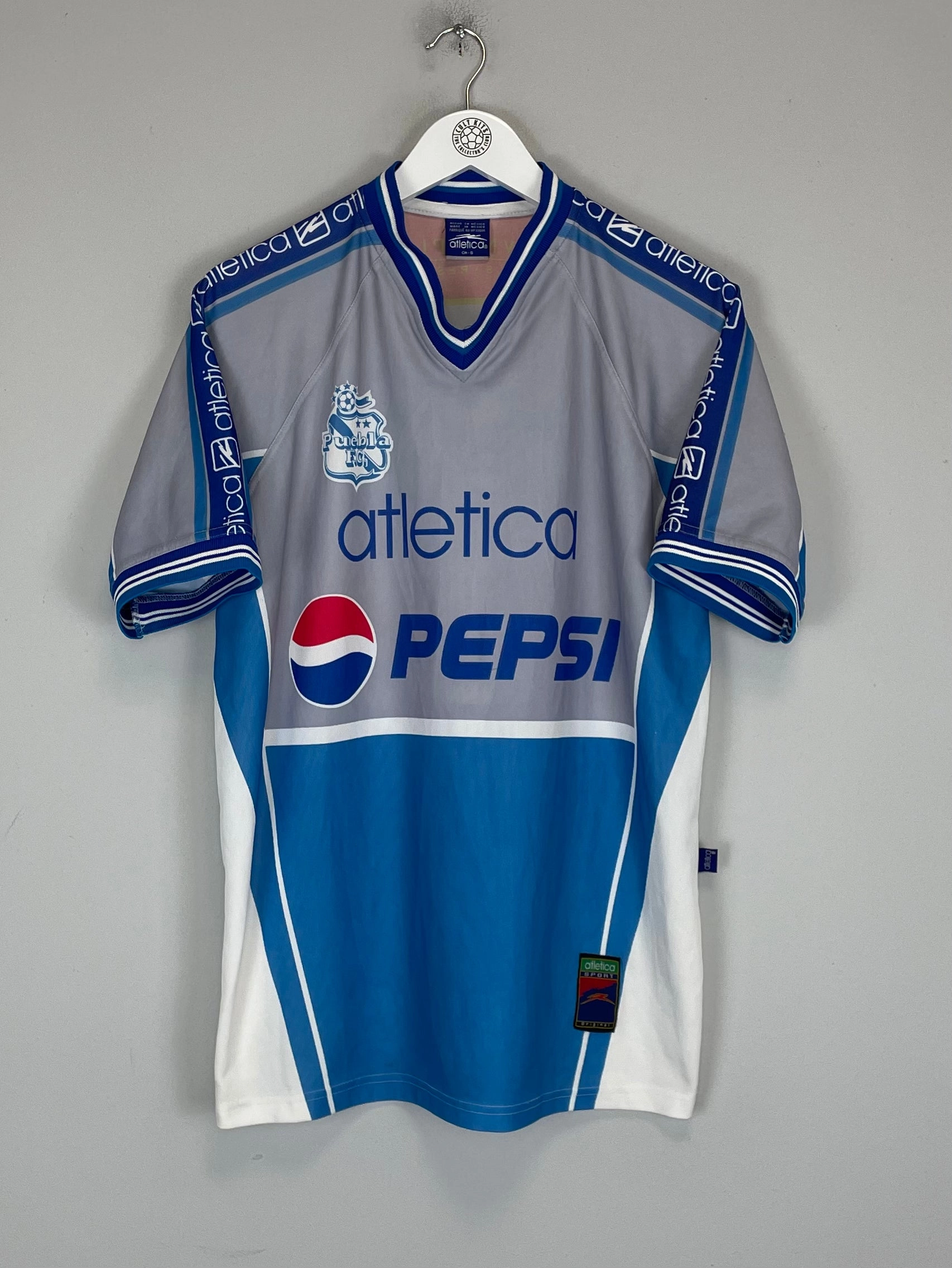 1999/00 PUEBLA TRAINING SHIRT (S) ATLETICA Full Zip Option