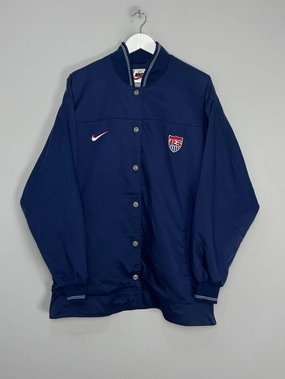 1999/00 USA ANTHEM JACKET (L) NIKE Non Slip Inner Layer