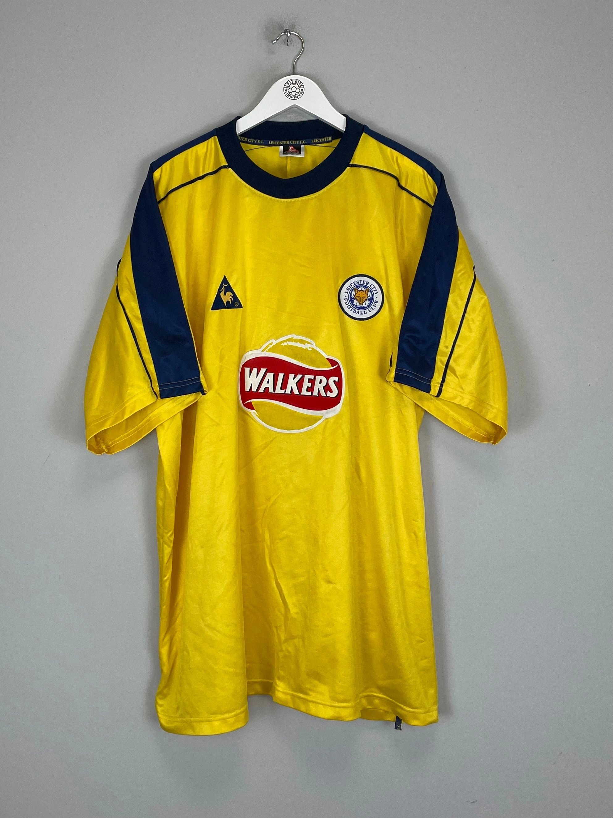 Minimal Design Training Apparel 1999/01 LEICESTER CITY THIRD SHIRT (XXXXL) LE COQ