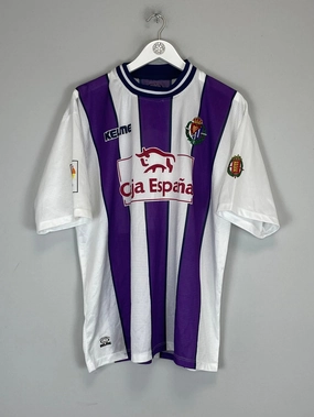 1999/01 REAL VALLADOLID HOME SHIRT (XL) KELME Move Easy