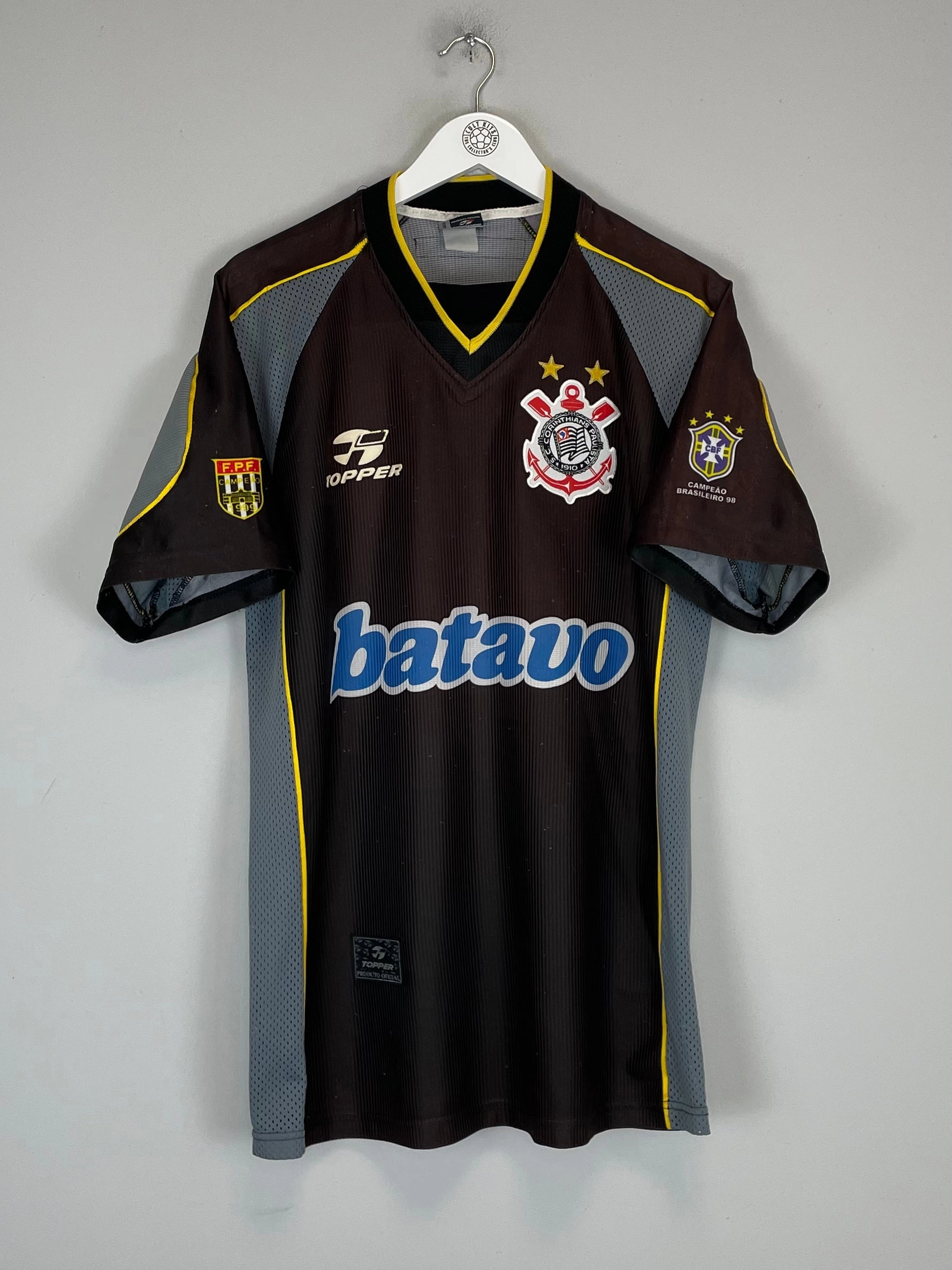 1999 CORINTHIANS #7 THIRD SHIRT (XL) TOPPER Seamless Knitting Sport Clip Compatible