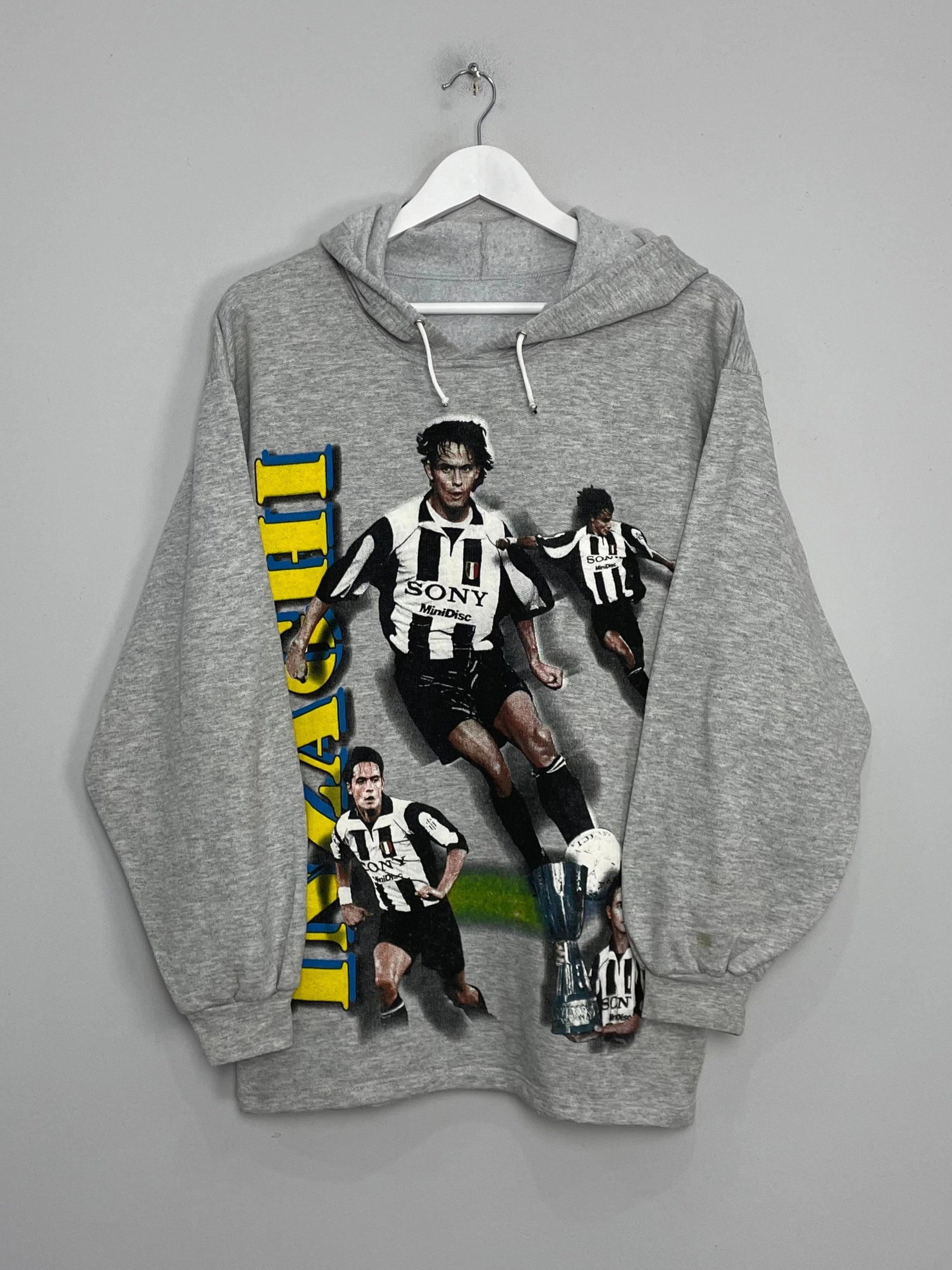 Cozy Everyday 1999 JUVENTUS INZAGHI #9 HOODIE (M) BOOTLEG