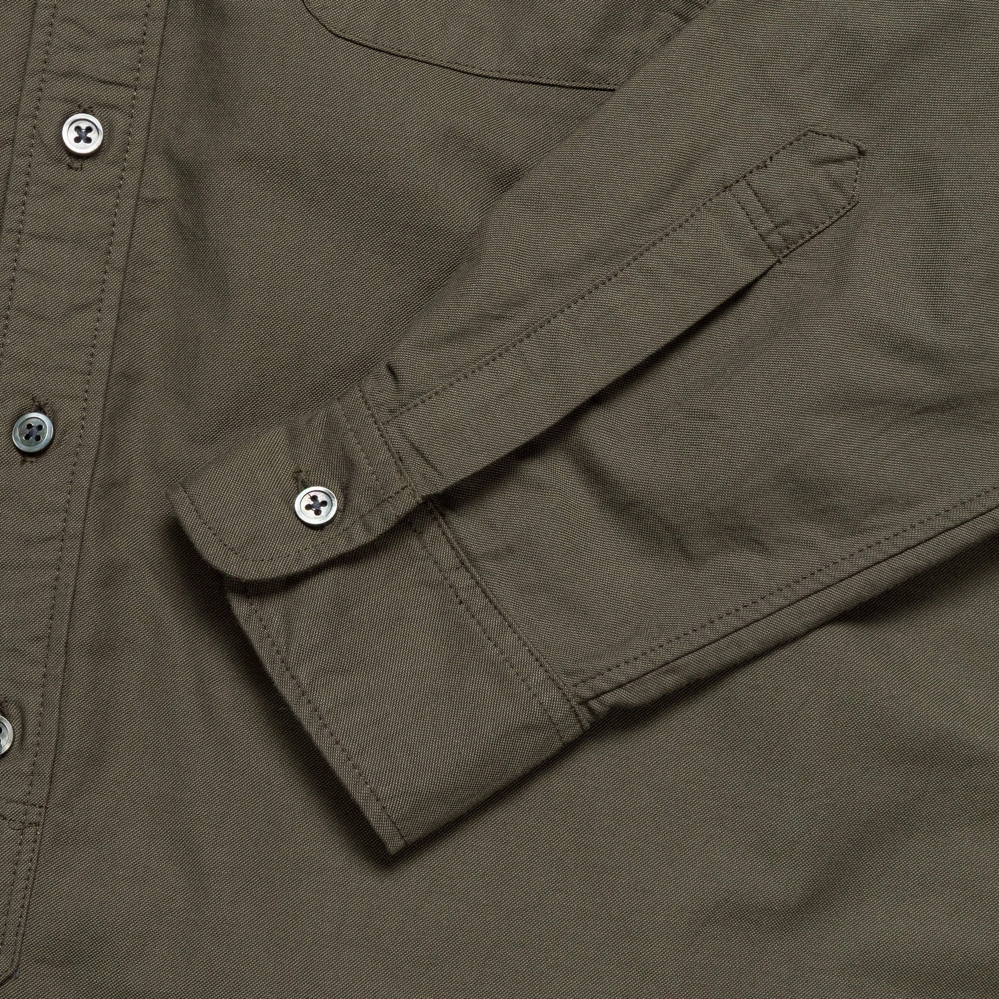 19th Century BD Shirt - Olive Cotton Oxford Odor Resistant