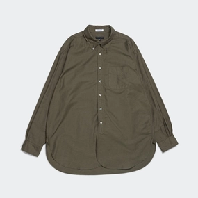 Cooling Core Technology 19th Century BD Shirt - Olive Cotton Oxford