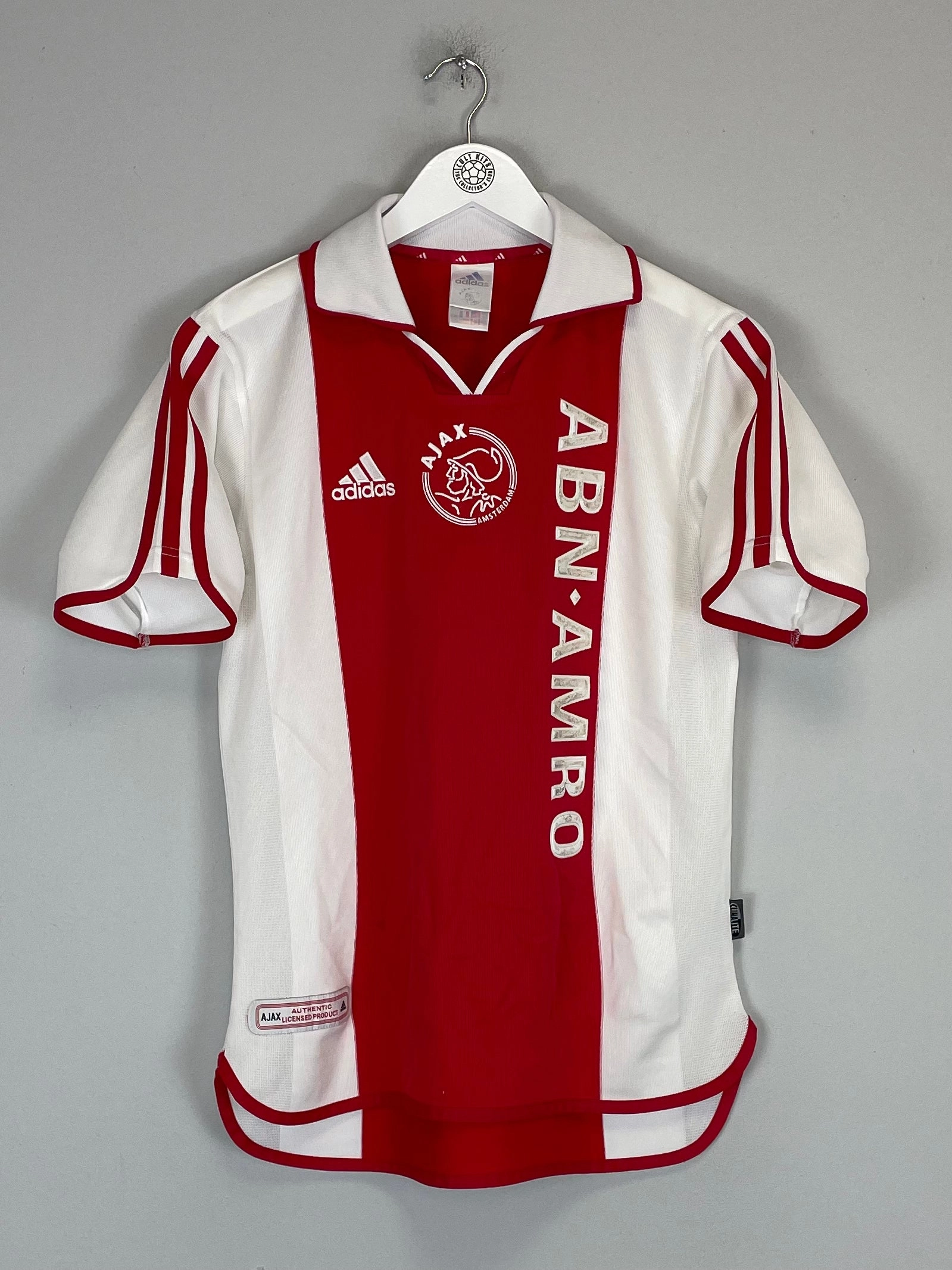 Flexible Cuff Technology Studio Wear 2000/01 AJAX HOME SHIRT (M) ADIDAS