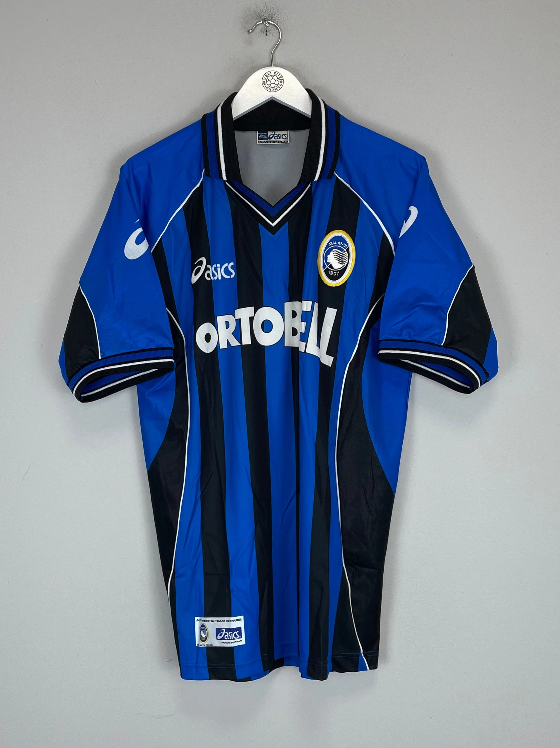 2000/01 ATALANTA *MINT* HOME SHIRT (XL) ASICS All weather