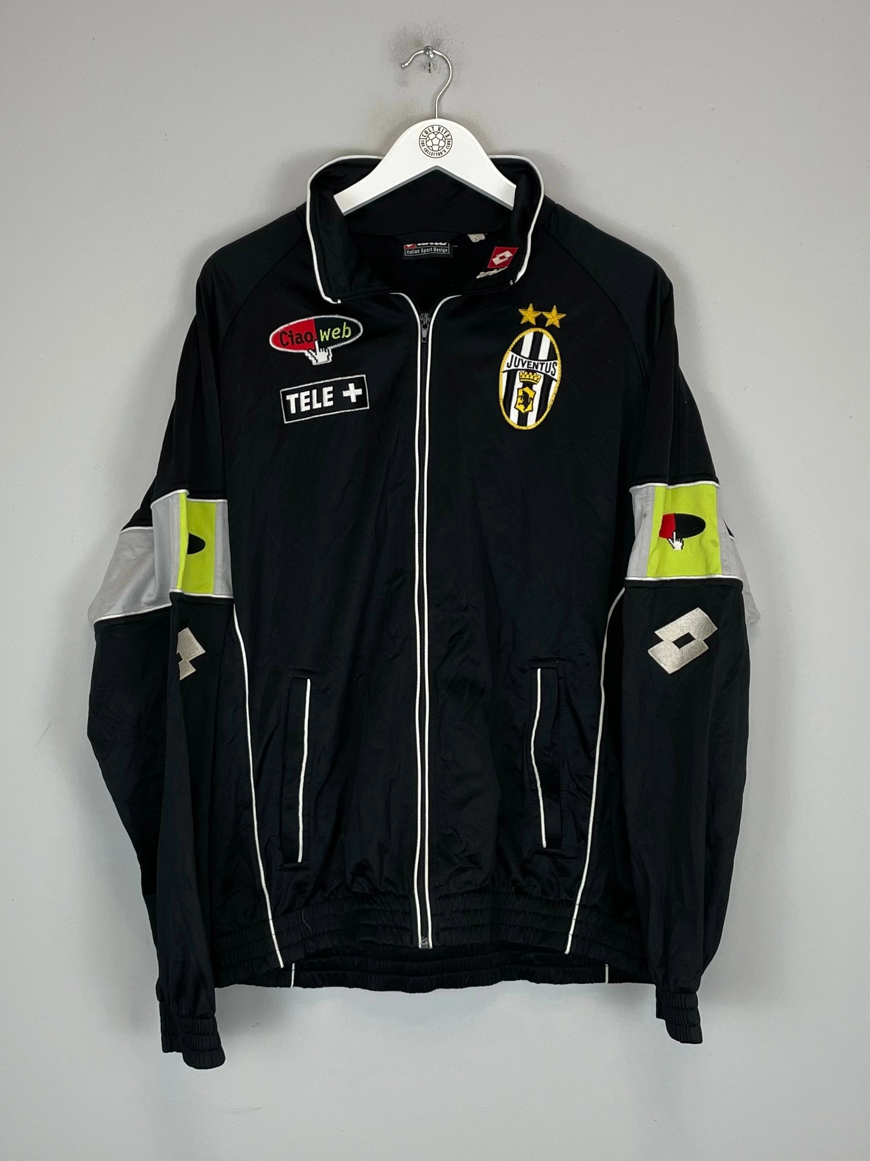 2000/01 JUVENTUS TRACK JACKET (XL) LOTTO nail salon