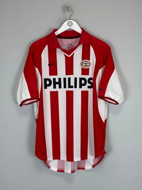 Smooth Flatlock Stitching Bold Form 2000/01 PSV HOME SHIRT (L) NIKE
