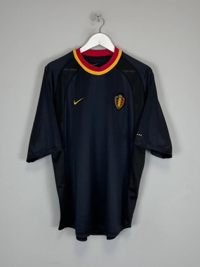 Fast Cooling 2000/02 BELGIUM AWAY SHIRT (L) NIKE