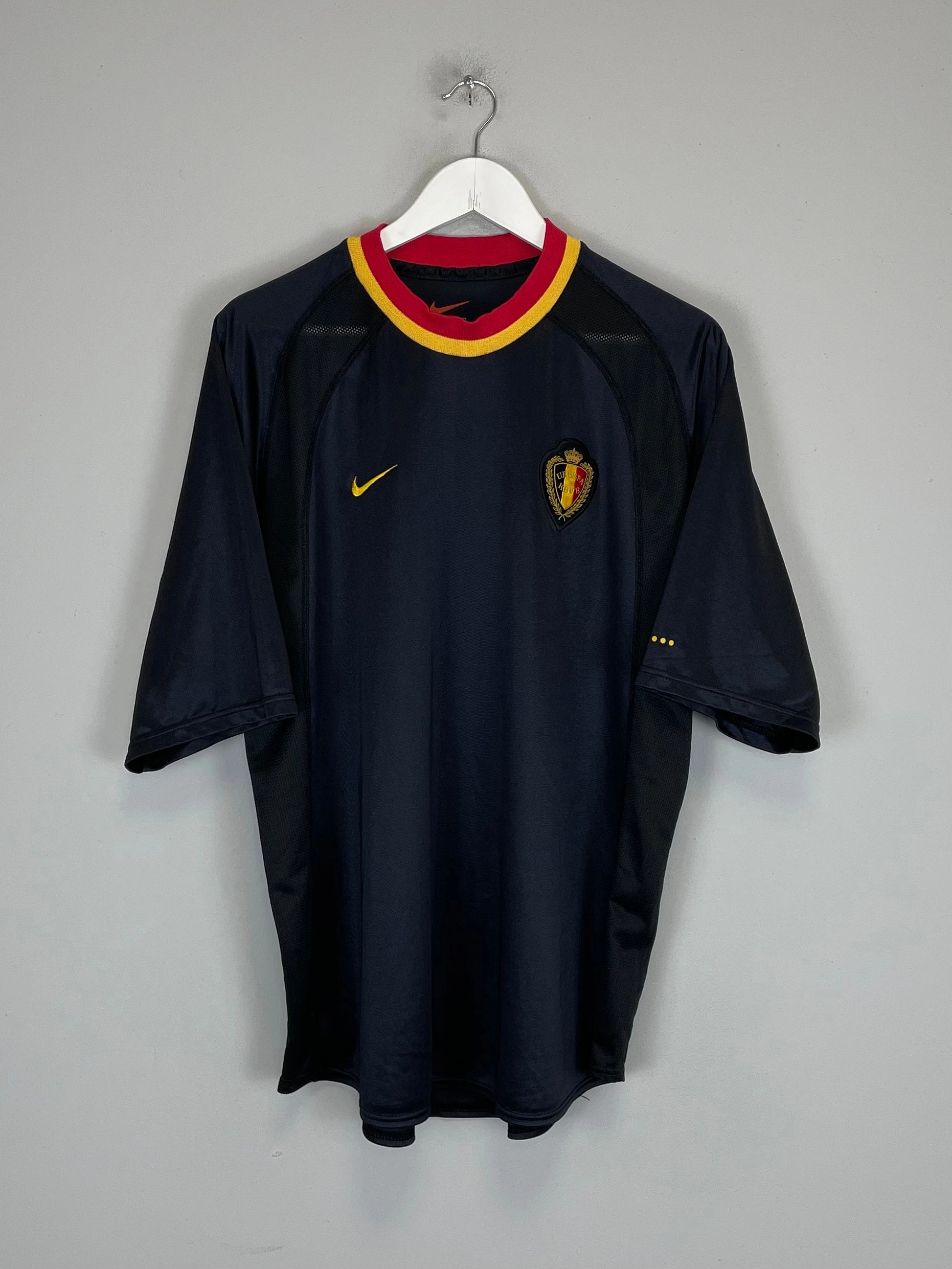 Fast Cooling 2000/02 BELGIUM AWAY SHIRT (L) NIKE