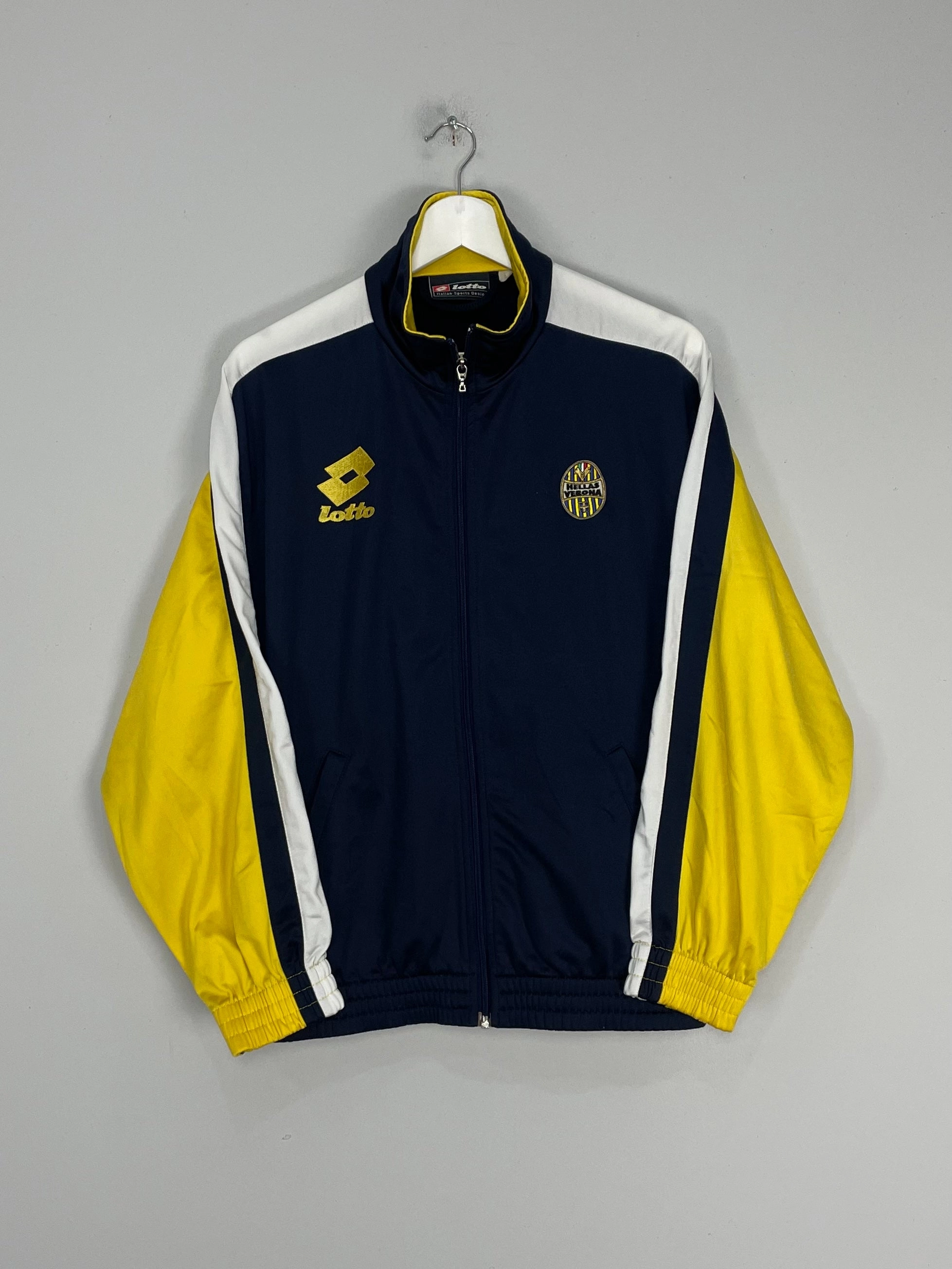 2000/02 HELLAS VERONA TRACK JACKET (S) LOTTO Goggles