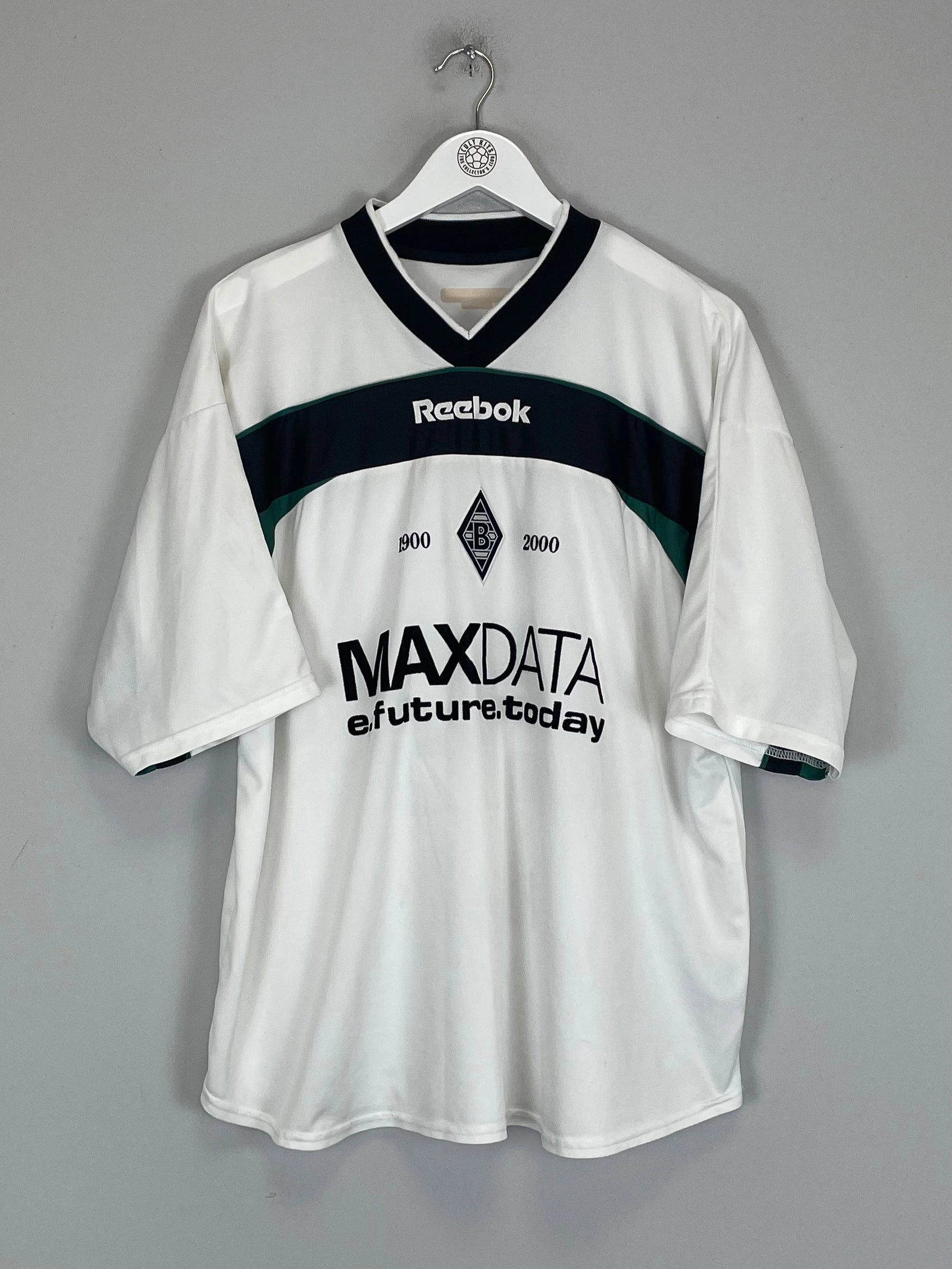All-Purpose Gear No Resistance 2000/02 MONCHENGLADBACH FILOU #24 *SIGNED* HOME SHIRT (M) REEBOK