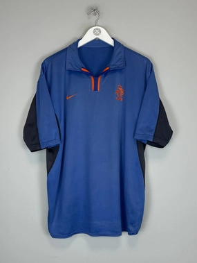 2000/02 NETHERLANDS AWAY SHIRT (M) NIKE Studio Wear Eco Friendly Dye