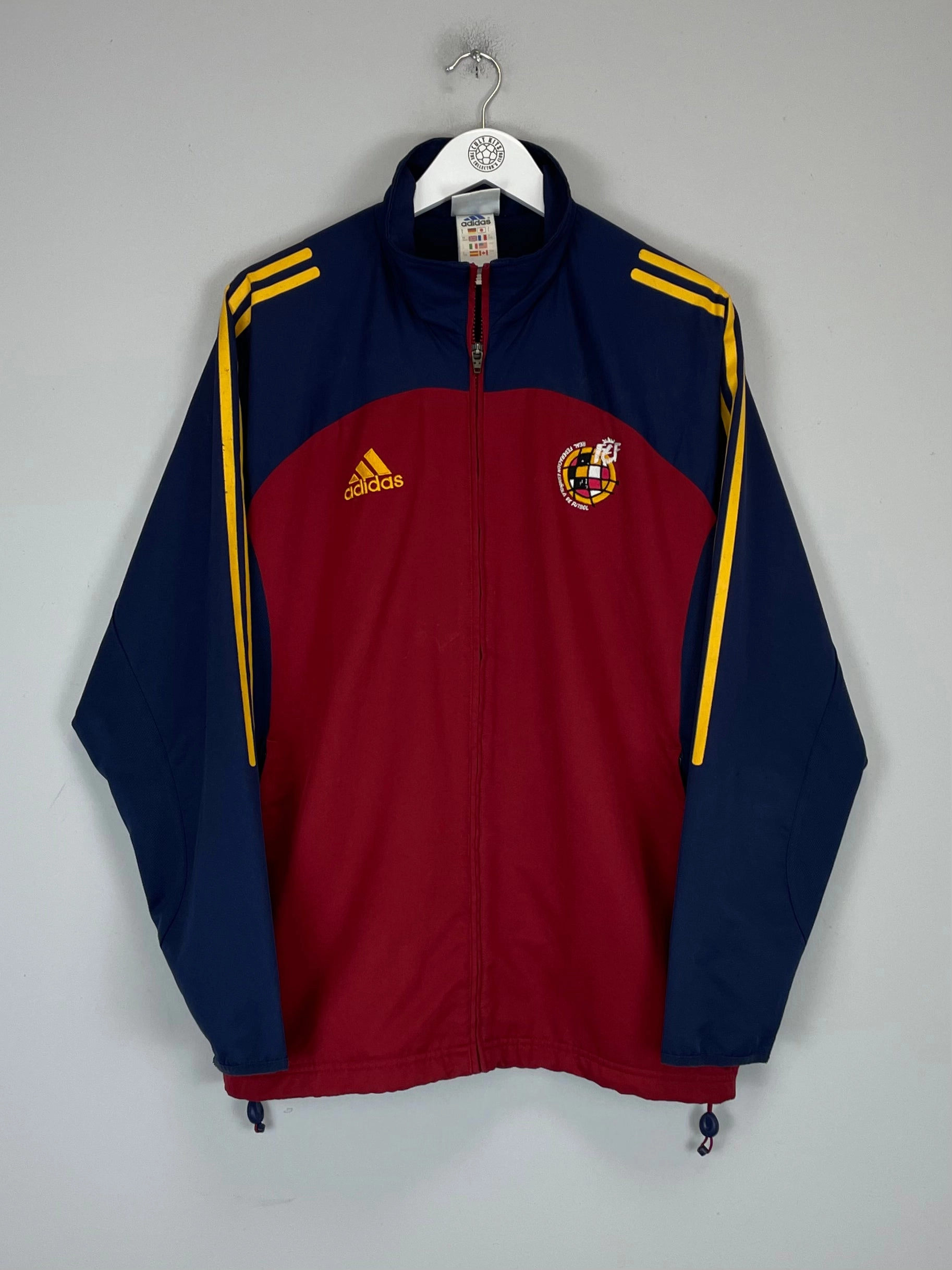 2000/02 SPAIN TRACK JACKET (M) ADIDAS Casual Activewear