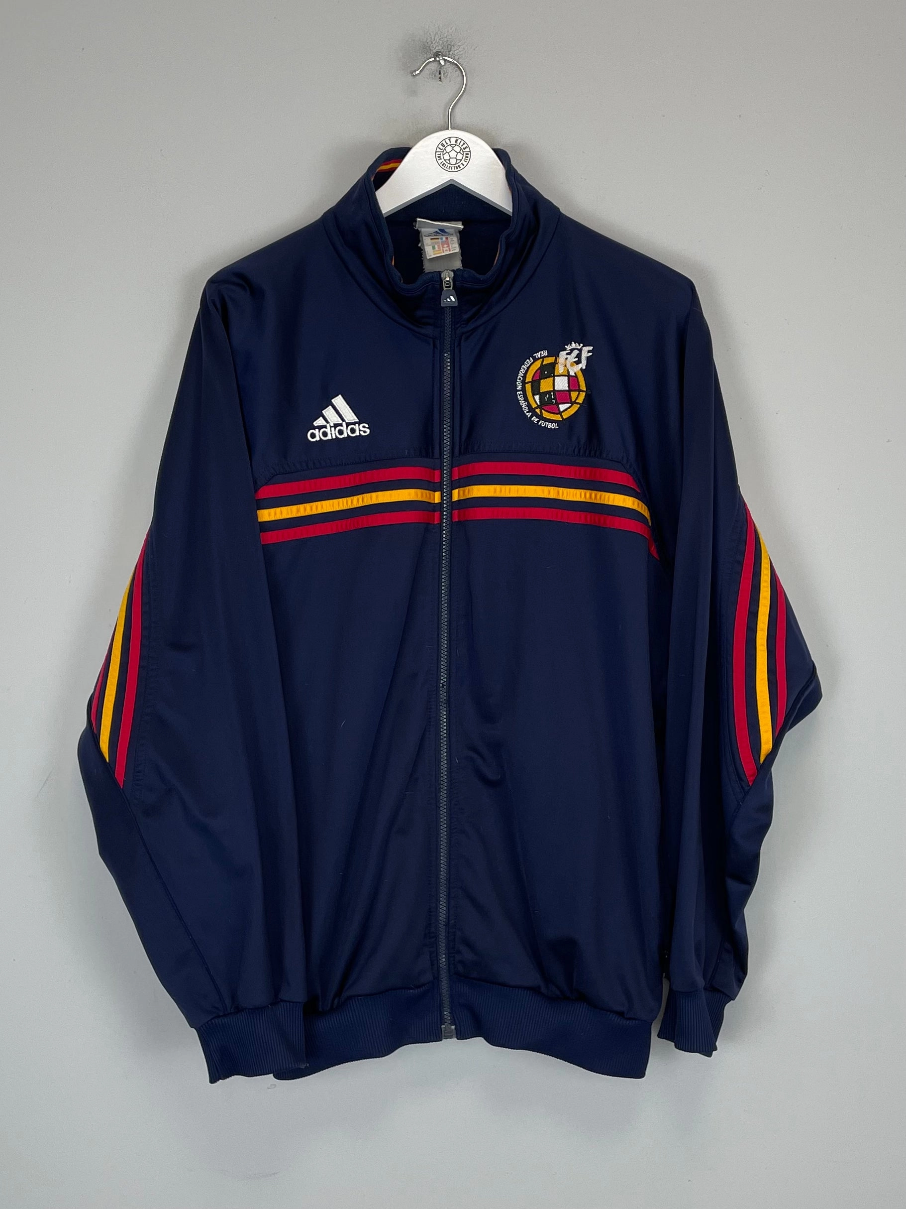 Soap DoubleStitched Durability 2000/02 SPAIN TRACK JACKET (M) ADIDAS