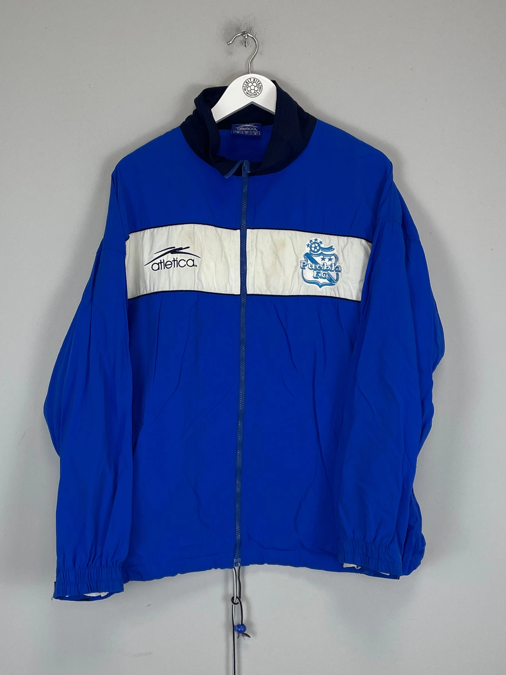 2000/04 PUEBLA TRACK JACKET (L) ATLETICA Bonded Seamless Edges