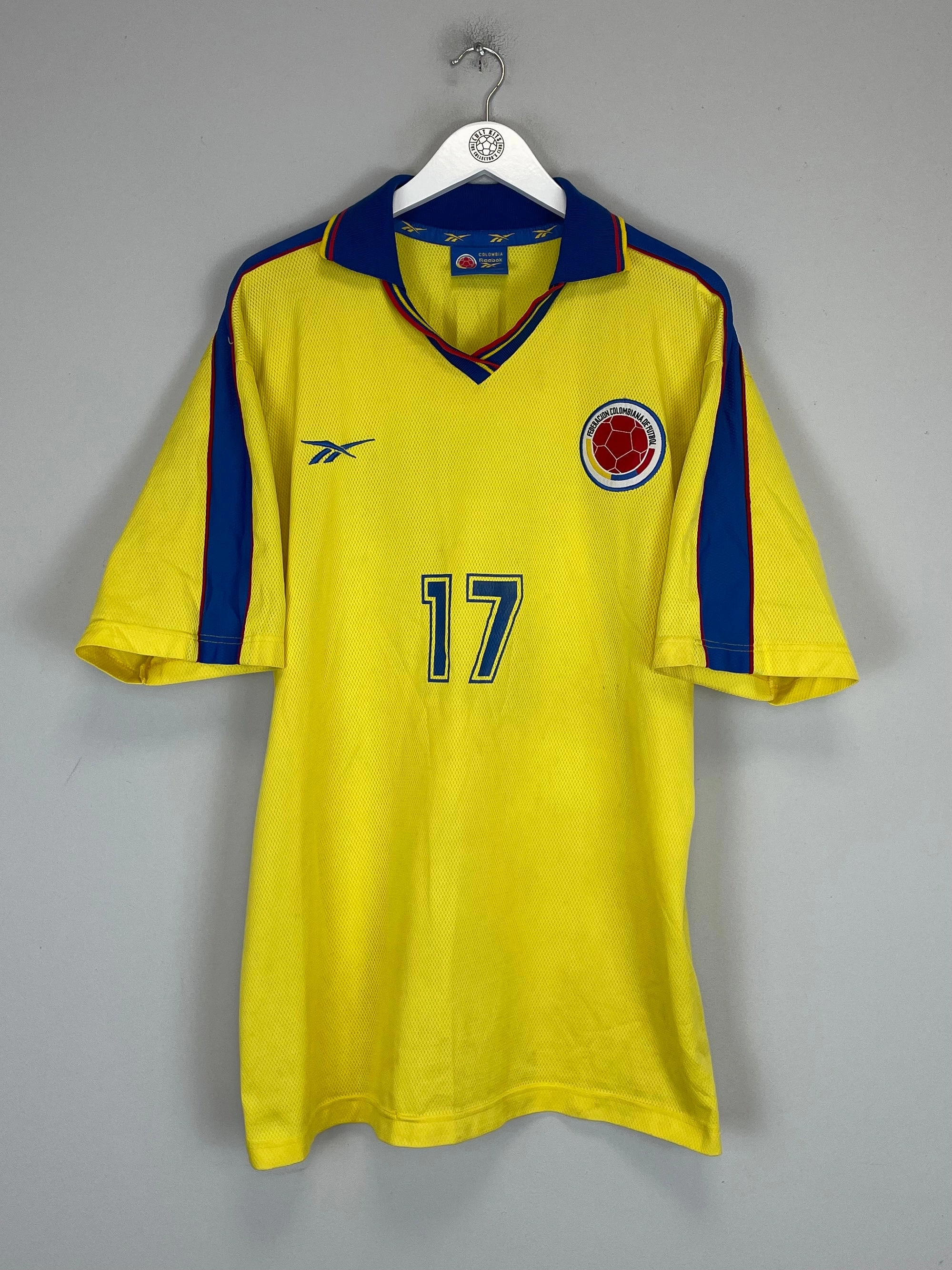 Cross Fiber Engineering 2000 COLOMBIA #17 HOME SHIRT (XL) REEBOK