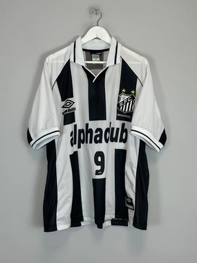 2000 SANTOS #9 HOME SHIRT (XL) UMBRO Anytime Layer Sport Layer