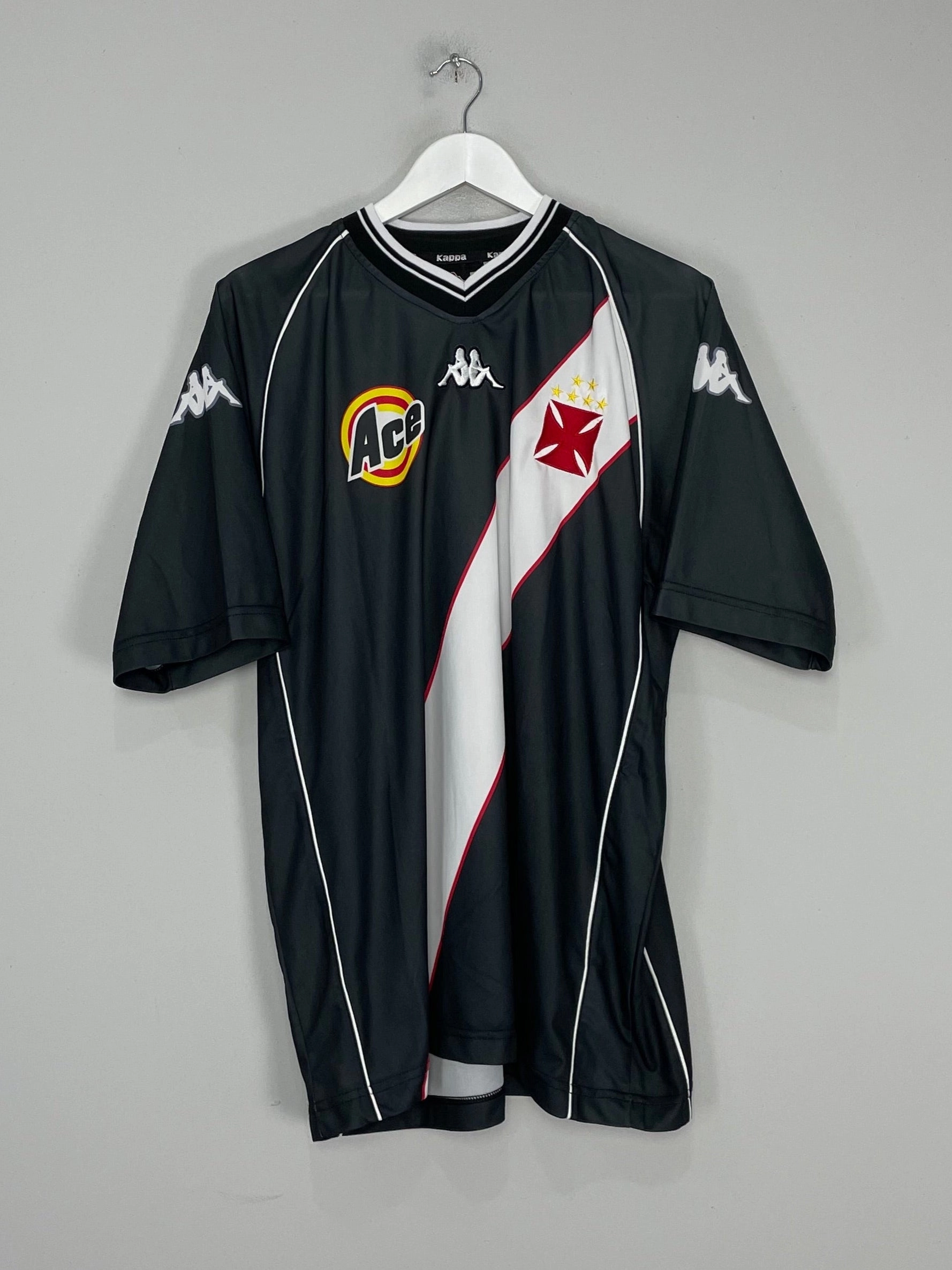 2000 VASCO DA GAMA AWAY SHIRT (XL) KAPPA High Breathability Mesh