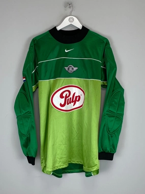 2001/02 CLUB LIBERTAD #1 GK SHIRT (L) NIKE Rapid Fit Reinforced Shoulder Panels