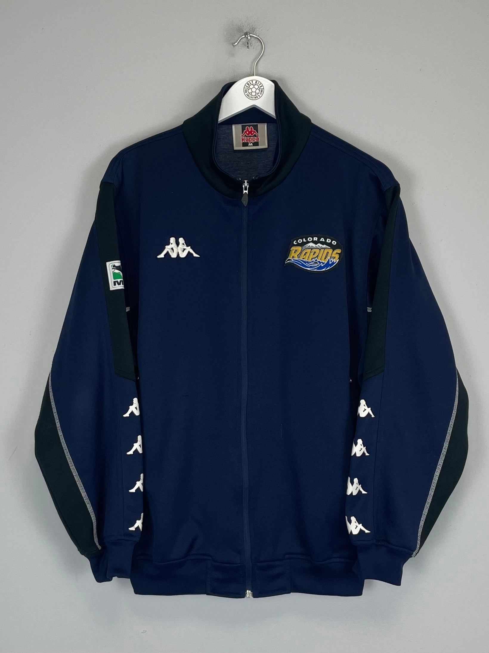 2001/02 COLORADO RAPIDS TRACK JACKET (M) KAPPA Up-to-date