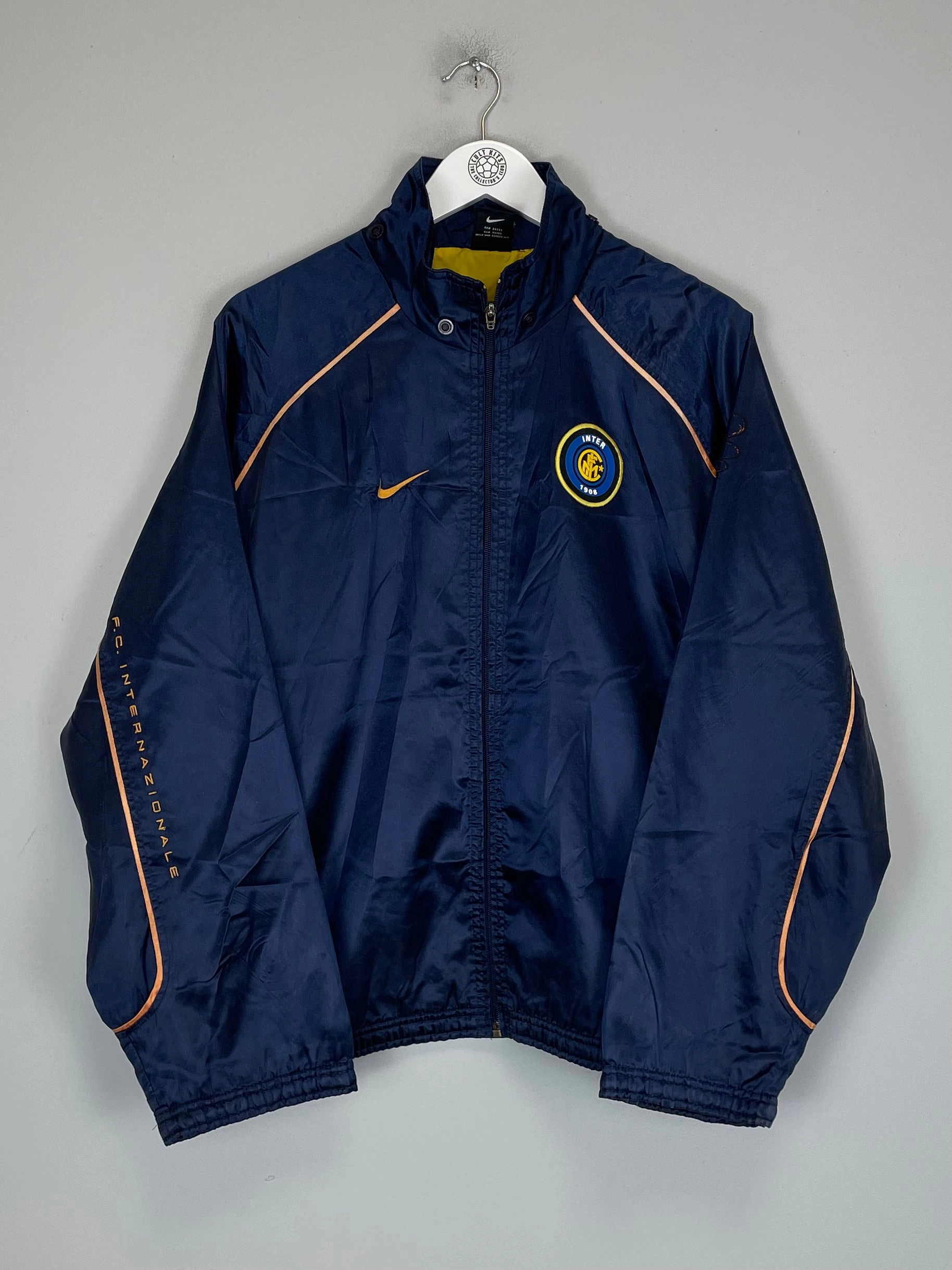 patch venue Linen 2001/02 INTER MILAN TRACK JACKET (S) NIKE