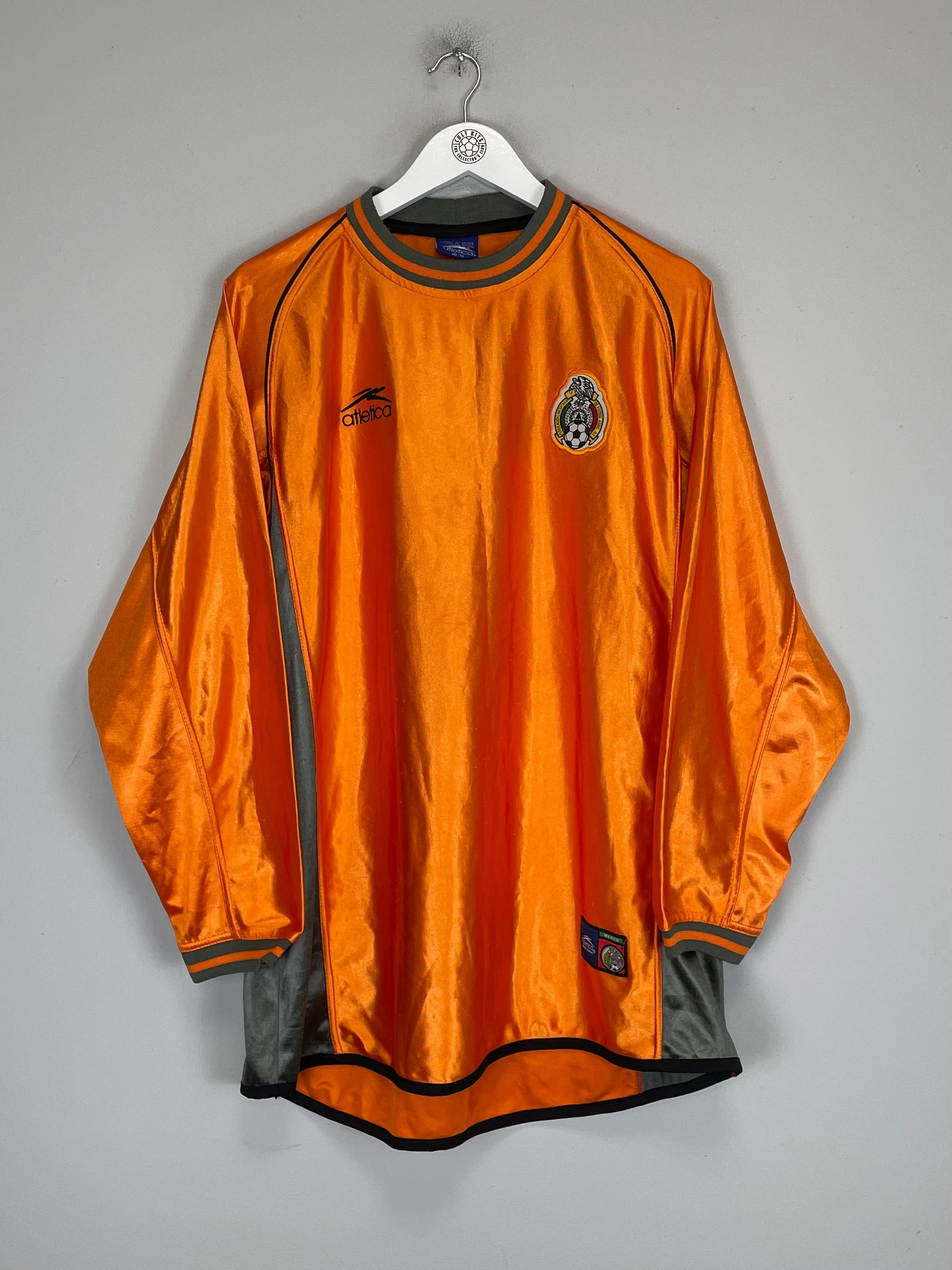 2001/02 MEXICO #17 GK SHIRT (XL) ATLETICA Comfort Technology