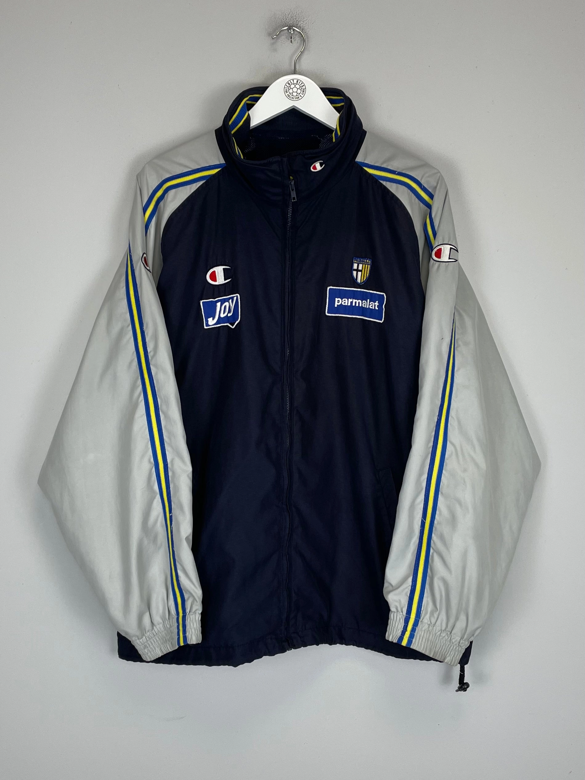 2001/02 PARMA TRACK JACKET (XL) CHAMPION NonRestrictiveMobility Denim