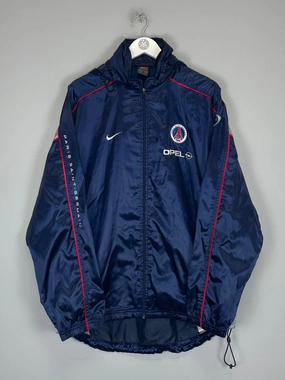 2001/02 PSG TRACK JACKET (L) NIKE MoistureWicking Technology style statement venue