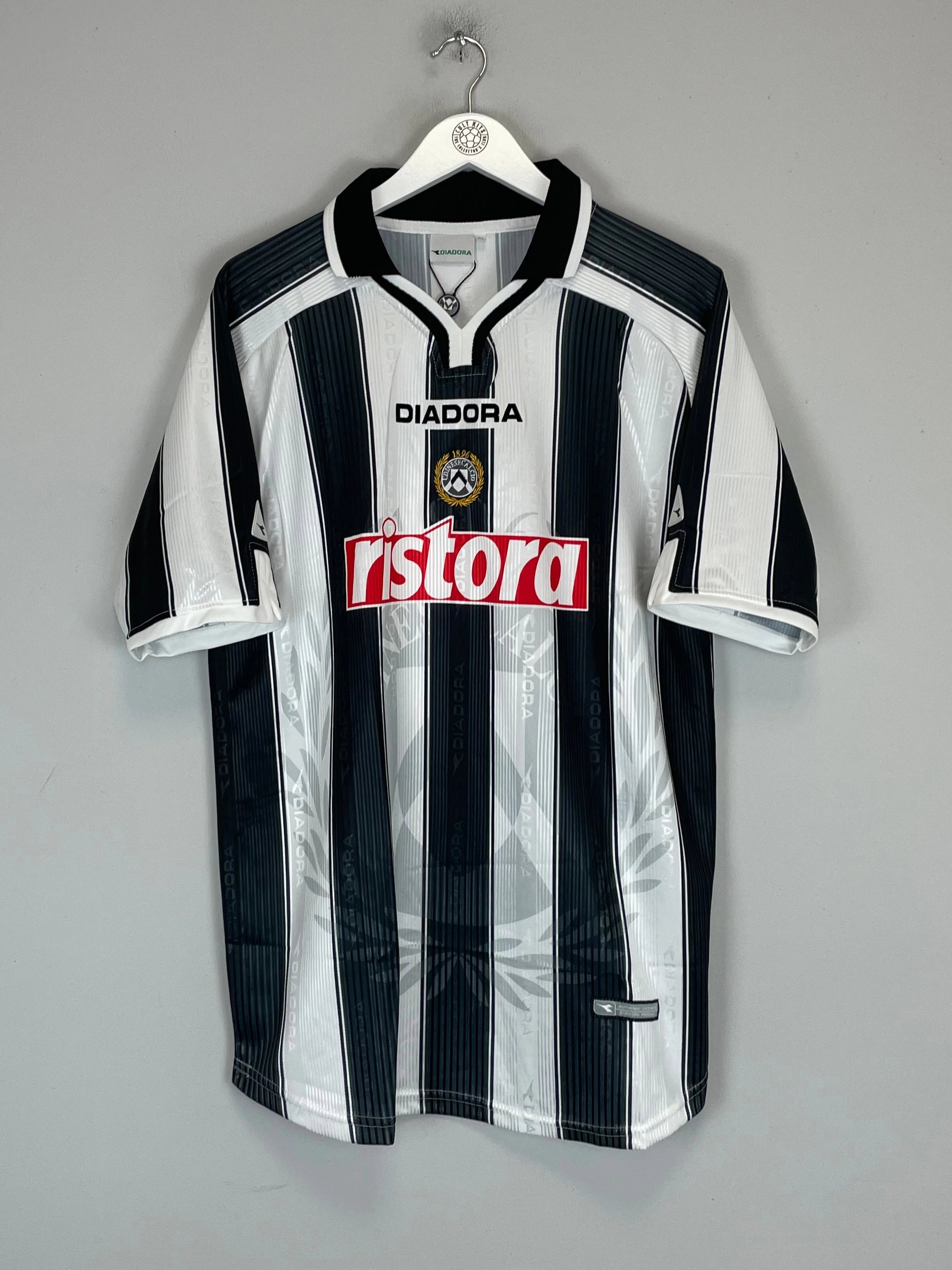 2001/02 UDINESE *MINT* HOME SHIRT (XL) DIADORA Play Ready