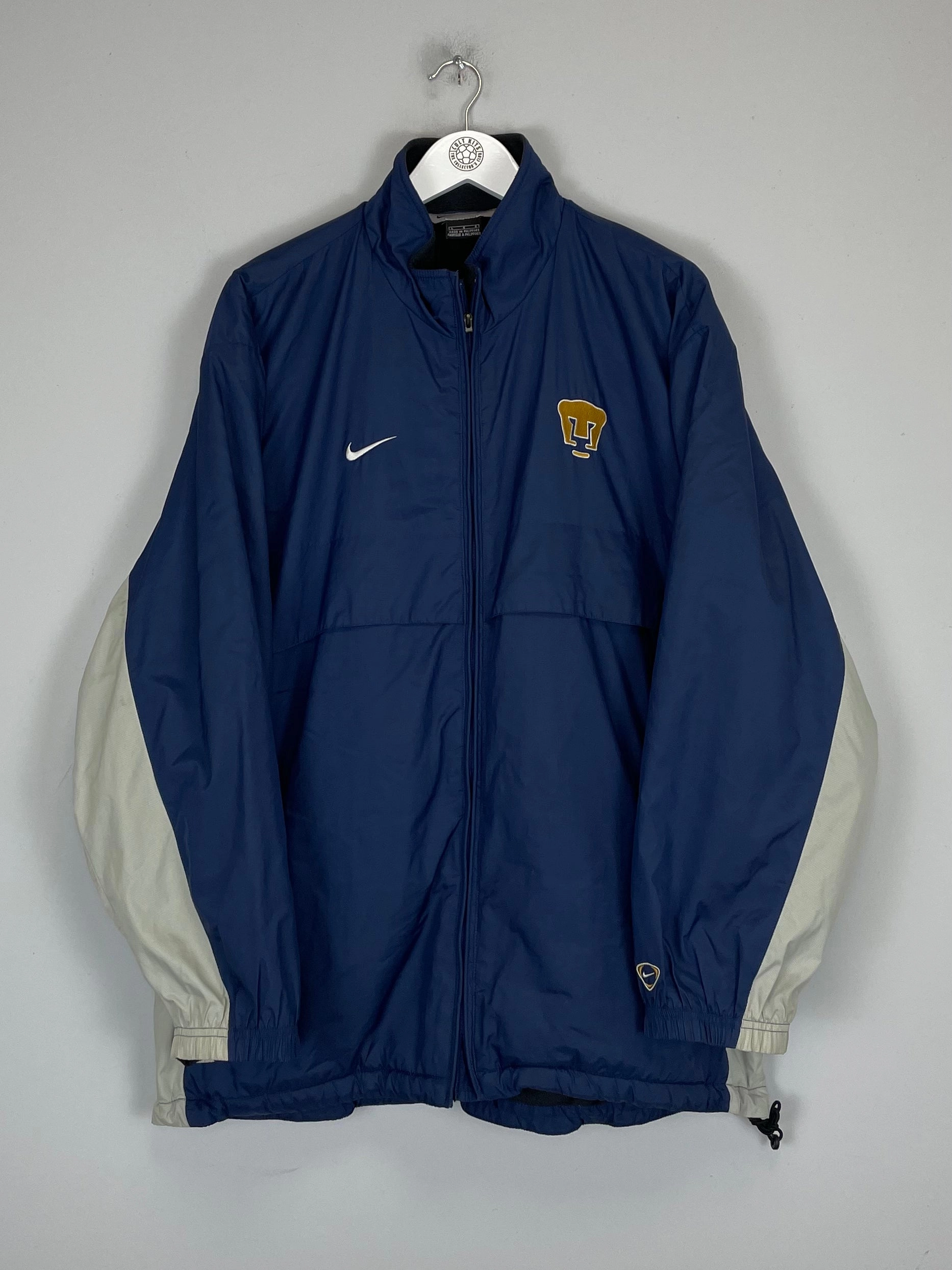 martial arts 2001/02 UNAM PUMAS FLEECE LINED JACKET (L) NIKE