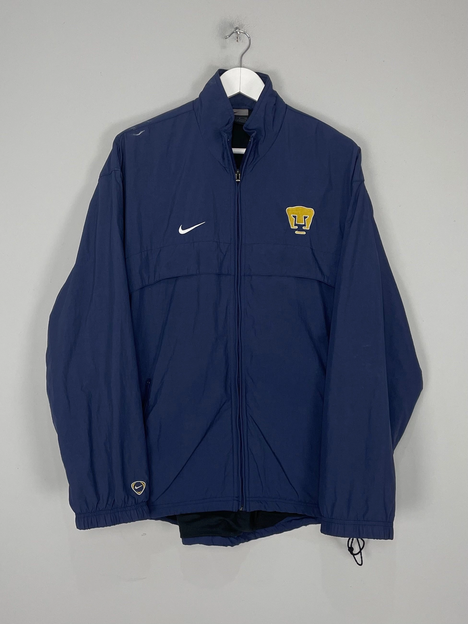 2001/02 UNAM PUMAS TRACK JACKET (L) NIKE Animal-free Outdoor Gear