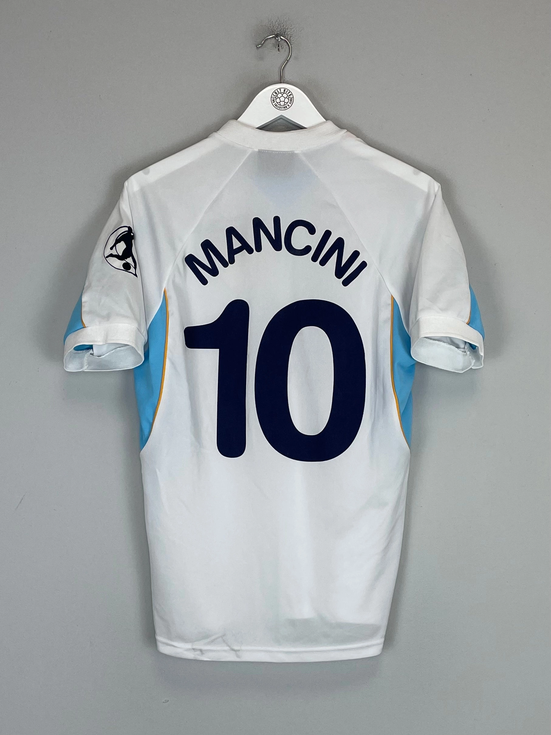 2001 LAZIO MANCINI #10 'TESTIMONIAL MANCIO DAY' SHIRT (S) ERREA Athletic gear