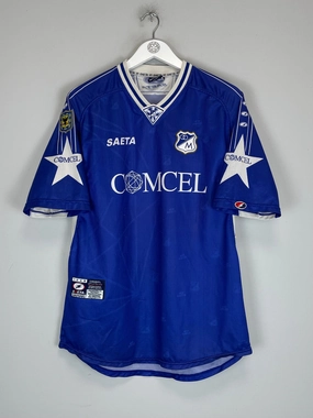 2001 MILLONARIOS HOME SHIRT (L) SAETA Energy Gear