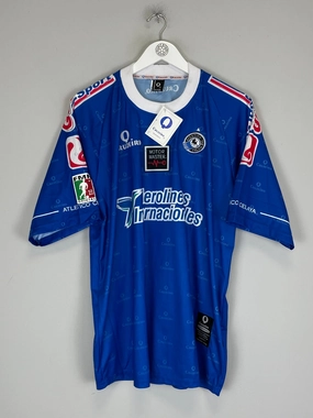 2002/03 ATLETICO CELAYA *BNWT* TRAINING SHIRT (XL) CRUZEIRO Irregularity Balanced Weave Non Chafe Edging