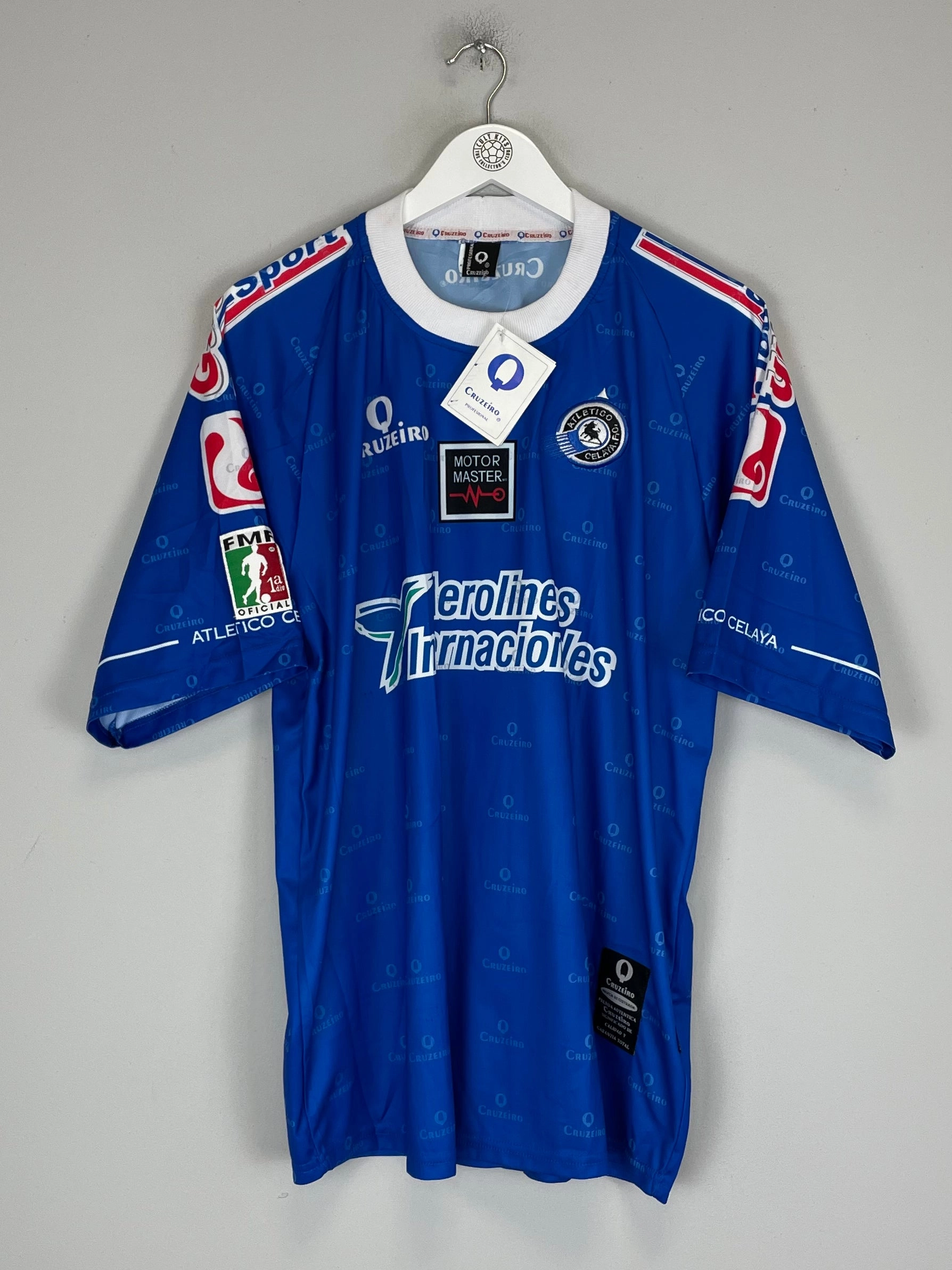 UV Protective Coating Odor Resistant Coating 2002/03 ATLETICO CELAYA *BNWT* TRAINING SHIRT (XL) CRUZEIRO